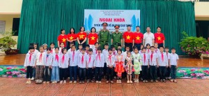 CÔNG AN PHƯỜNG ĐIỆN BIÊN PHỦ ĐẨY MẠNH TUYÊN TRUYỀN PHÁP LUẬT VỀ TRẬT TỰ, AN TOÀN GIAO THÔNG TẠI PHÂN HIỆU HOÀNG VĂN NÔ